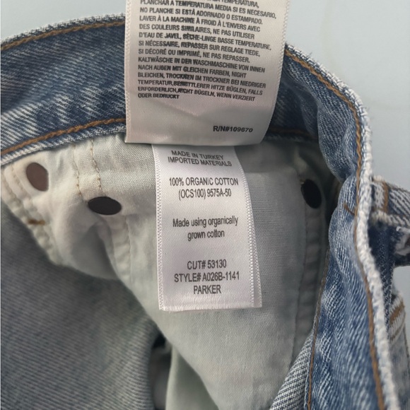 AGOLDE Parker denim short - Picture 4 of 4